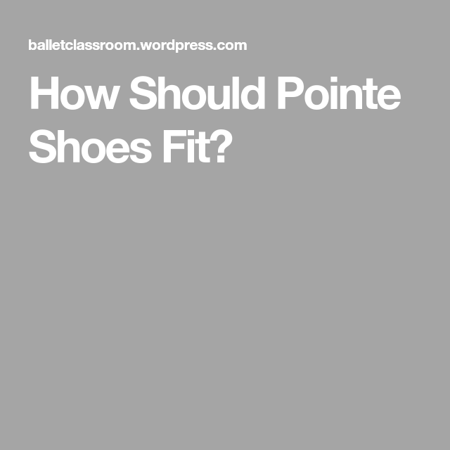 Pointe Shoe Fitting Mistakes to Avoid photo 2